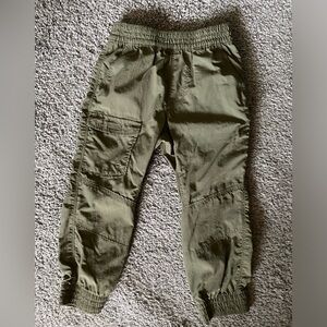 Columbia 4T toddler elastic cuff hiking pants lightweight khaki all season